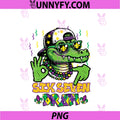 Six Seven Bruh PNG, Alligator 6 7 Mardi Gras 67 Boys PNG