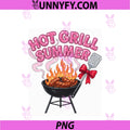 Sizzling Grill Summer PNG, Funny BBQ Cookout Sausage Graphic PNG