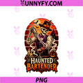 Skeleton Bartender Spooky PNG, Halloween Cocktail Shaker PNG
