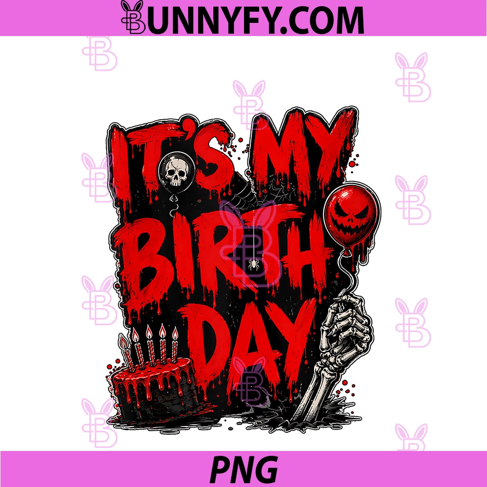 Skeleton Cake Gothic October Spooky PNG, Halloween Birthday PNG