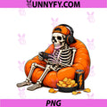 Skeleton Gamer Gaming PNG, Halloween PNG