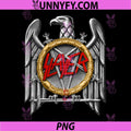 Slayer Silver Eagle Logo PNG, Slayer Metal Band Emblem PNG