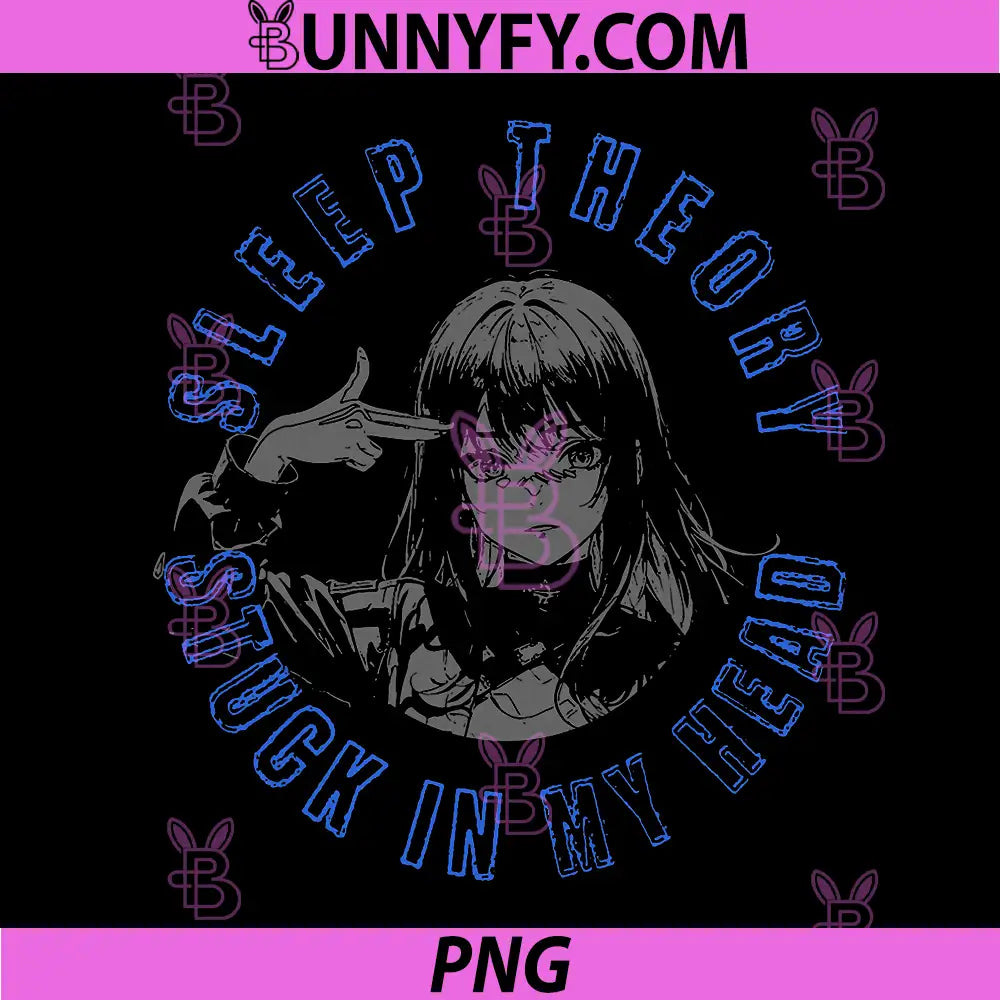 Sleep Theory Stuck In My Head PNG, Sleep Theory Rock Band Art PNG
