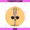Smiling PNG, Fork Cutlery PNG
