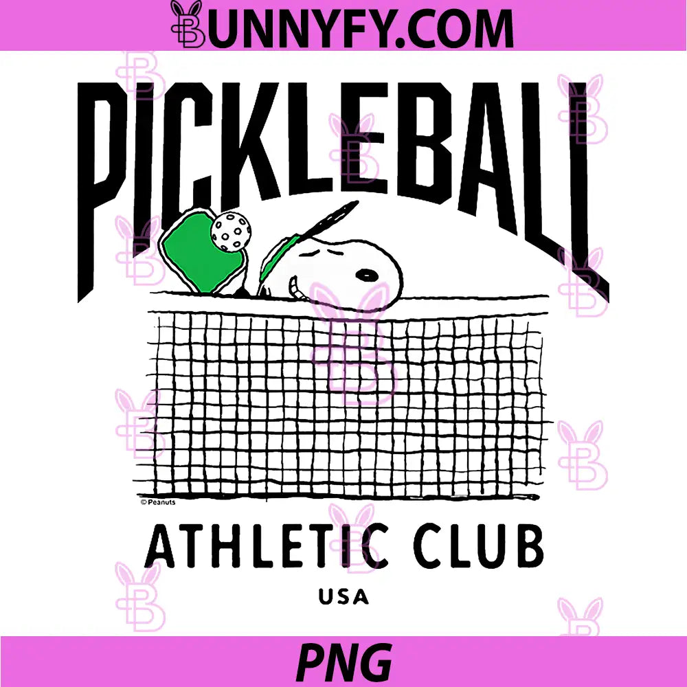 Snoopy PNG, Pickleball Champion PNG
