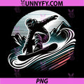 Snowboarder Graphic Design PNG, Winter Sports Snowboarding Trick PNG