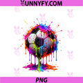 Soccer Drip For Boys Ice Cream Drip PNG, Soccer Sport Lover PNG