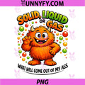 Solid Liquid Or Gas PNG, Funny Cat Physics Science Humor Quote PNG