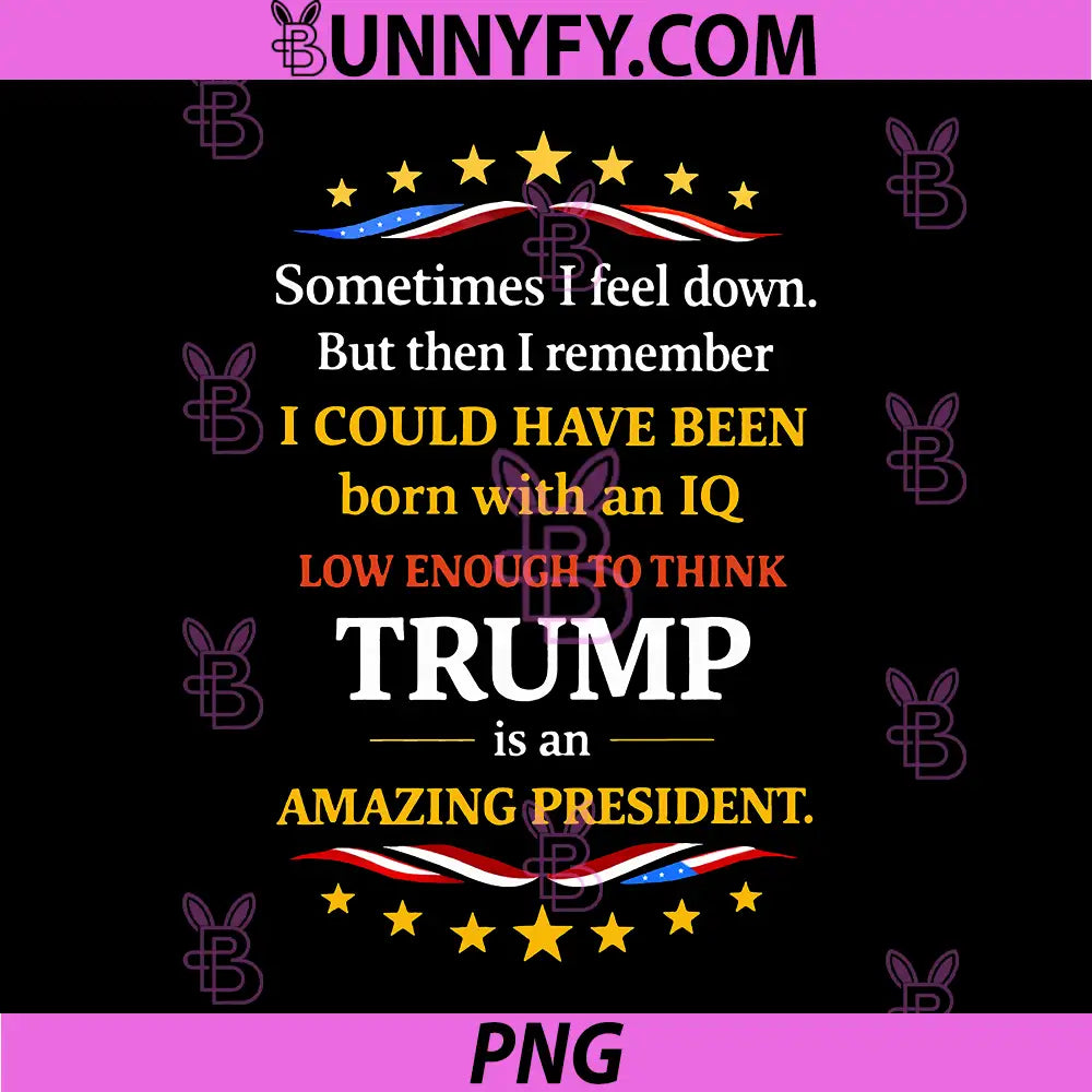 Sometimes I Feel Down PNG, But Then I Remember I Could Have Been PNG