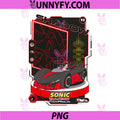 Shadow Racing PNG, Dark Speed Hedgehog Car PNG