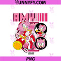 Sonic The Hedgehog PNG, Amy Rose Multi Pose Poster PNG