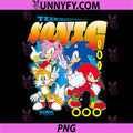 Sonic The Hedgehog PNG, Team Sonic Amy Tails & Knuckles PNG
