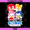 Sonic & Friends PNG, Game on Squad PNG