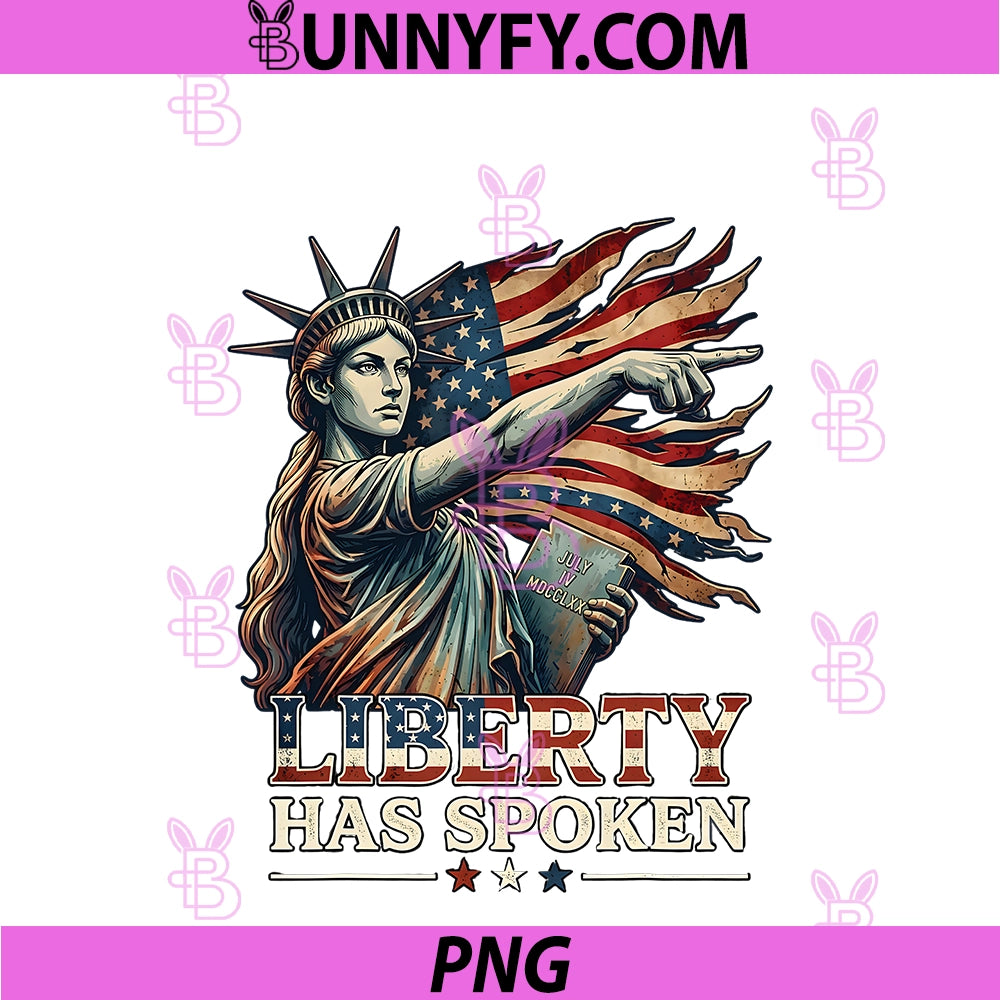 Sophie Basketball PNG, Retro Liberty Has Spoken Patriotic USA PNG