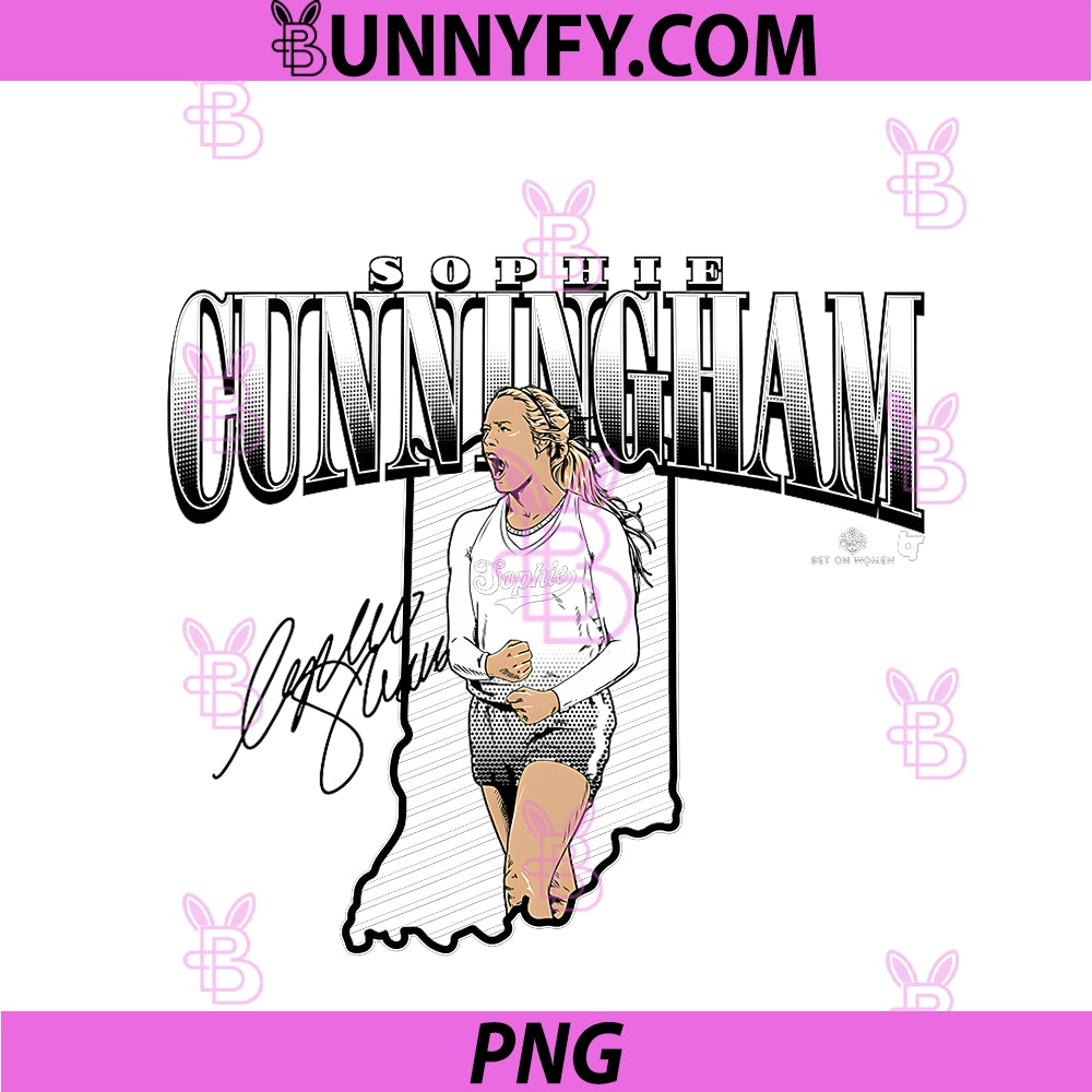 Sophie Cunningham State Star PNG, Indiana Women's Basketball PNG