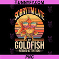 Sorry I'm Late My Goldfish PNG, Needed Attention PNG