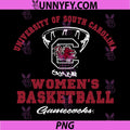 South Carolina Gamecocks PNG, Basketball Hype Black PNG