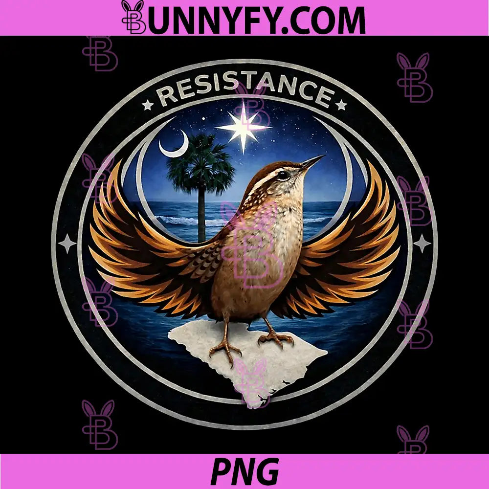 South Carolina SC Rebel Bird Resistance PNG, No Kings 2026 PNG
