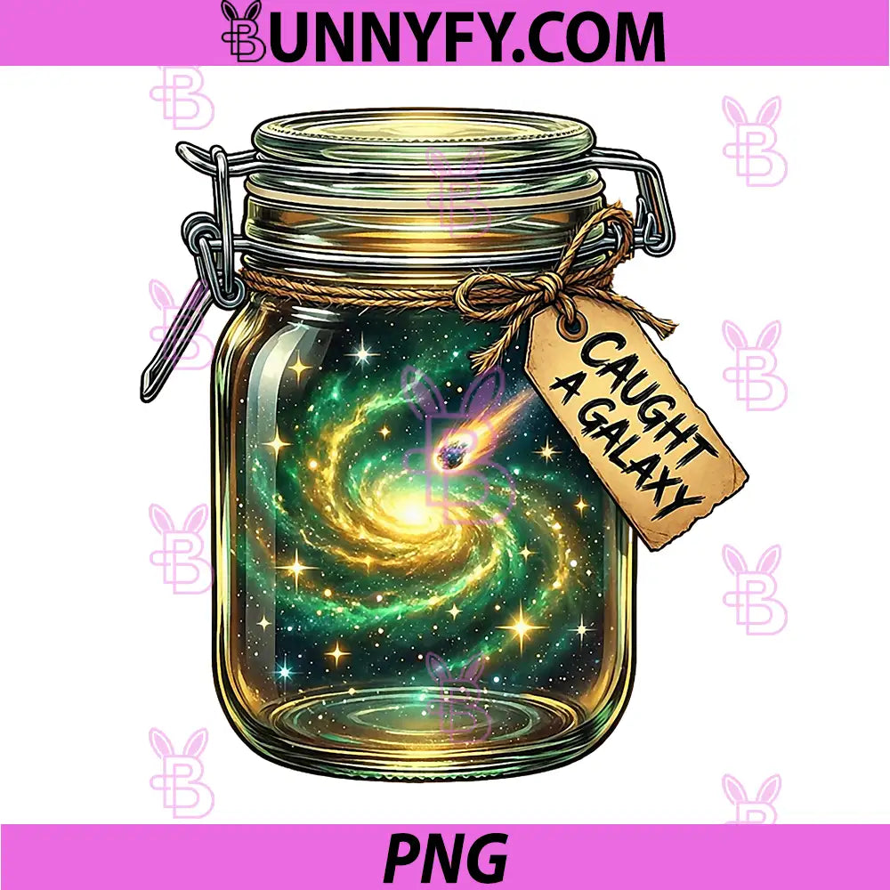 Space Art Caught A Galaxy PNG, Jar Surreal Nebula Retro Universe PNG