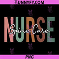Spine Care Nurse Retro PNG, Vintage Appreciation Week PNG
