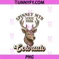 Spinney Mountain State Park Colorado PNG, Deer Hunting Souvenir PNG