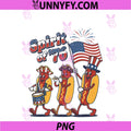 Spirit Of 76 Patriotic Hot Dog Parade PNG, Patriotic 4th July PNG
