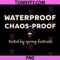 Spring Waterproof Chaos-Proof PNG, Outdoor Safety Festival Gear PNG