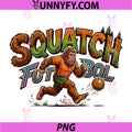 Squatch Futbol PNG, Squatch Sports PNG