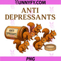 Squirrel PNG, Anti Depressants Graphic PNG