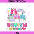 Squish Squad PNG, Birthday PNG