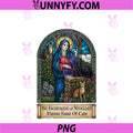 St. Gertrude Of Nivelles PNG, Patron Saint Of Cats PNG