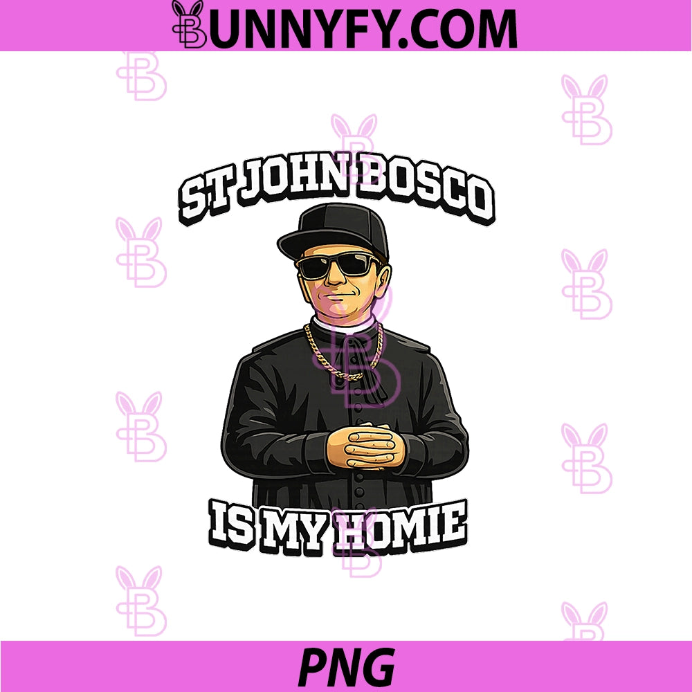 St. John PNG, Bosco Is My Homie PNG
