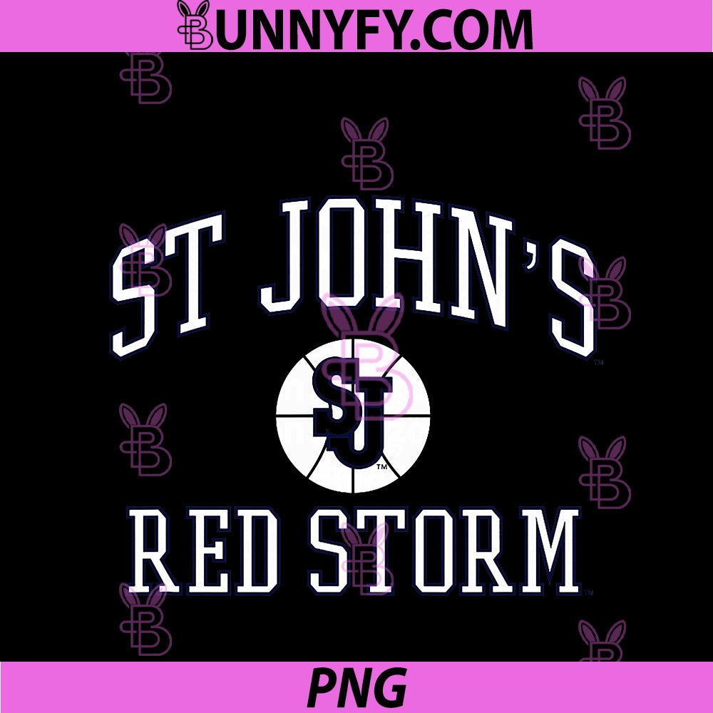 St. John's Red Storm PNG, Basketball Screen Red PNG