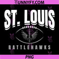 St. Louis Battlehawks PNG, Football Outline PNG