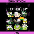 St Catrick's Day Shamrocks St Patricks Day PNG, Irish Cats Pattys PNG