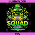 St Patrick's Day Cruise Squad PNG, Shamrock Family Matching Funny PNG