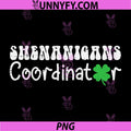 St Patricks Day PNG, Shenanigans Coordinator Pattys PNG