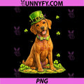 St Patricks Day PNG, Vizsla Dog PNG