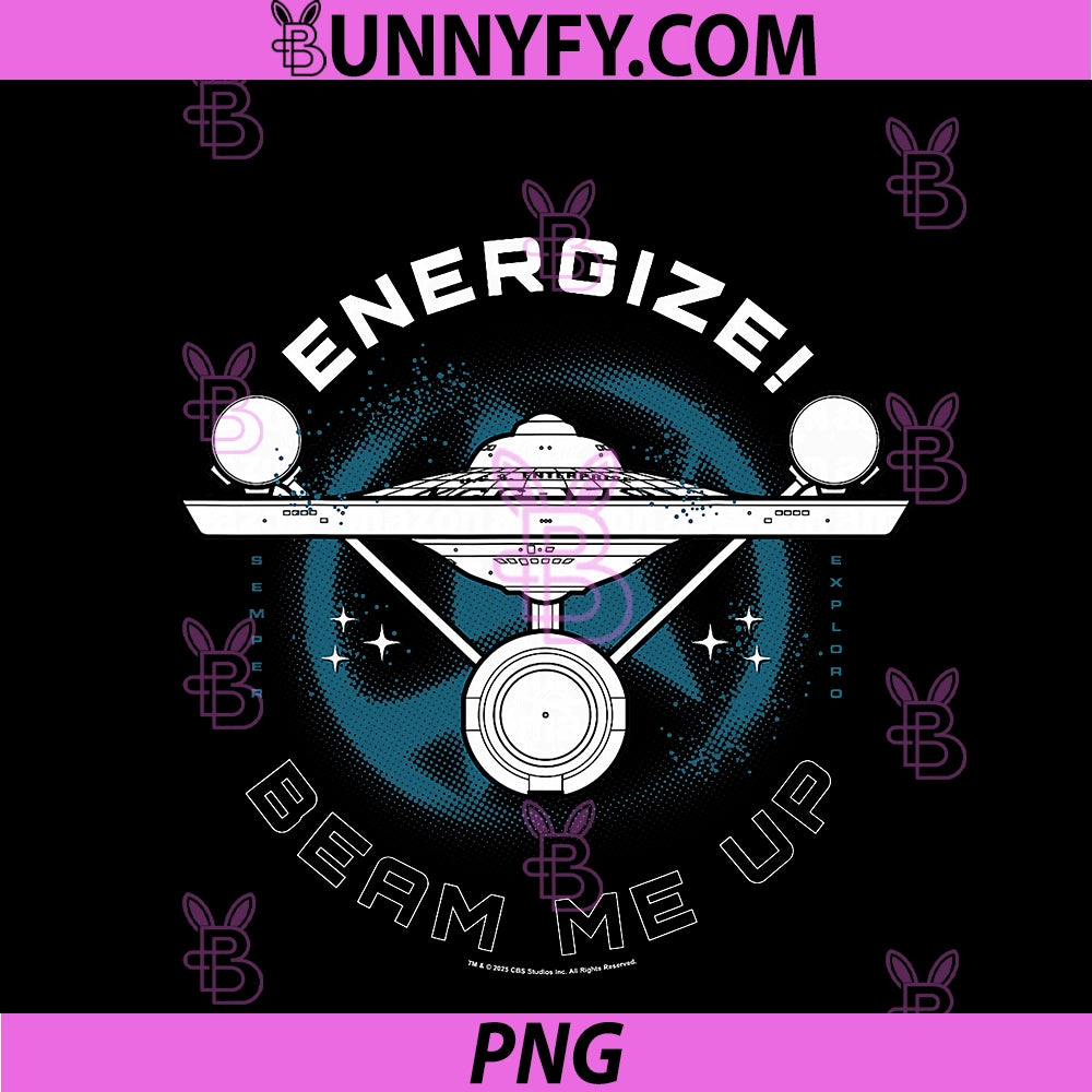 Star Trek The Original Series PNG, Energize! Beam Me Up! PNG