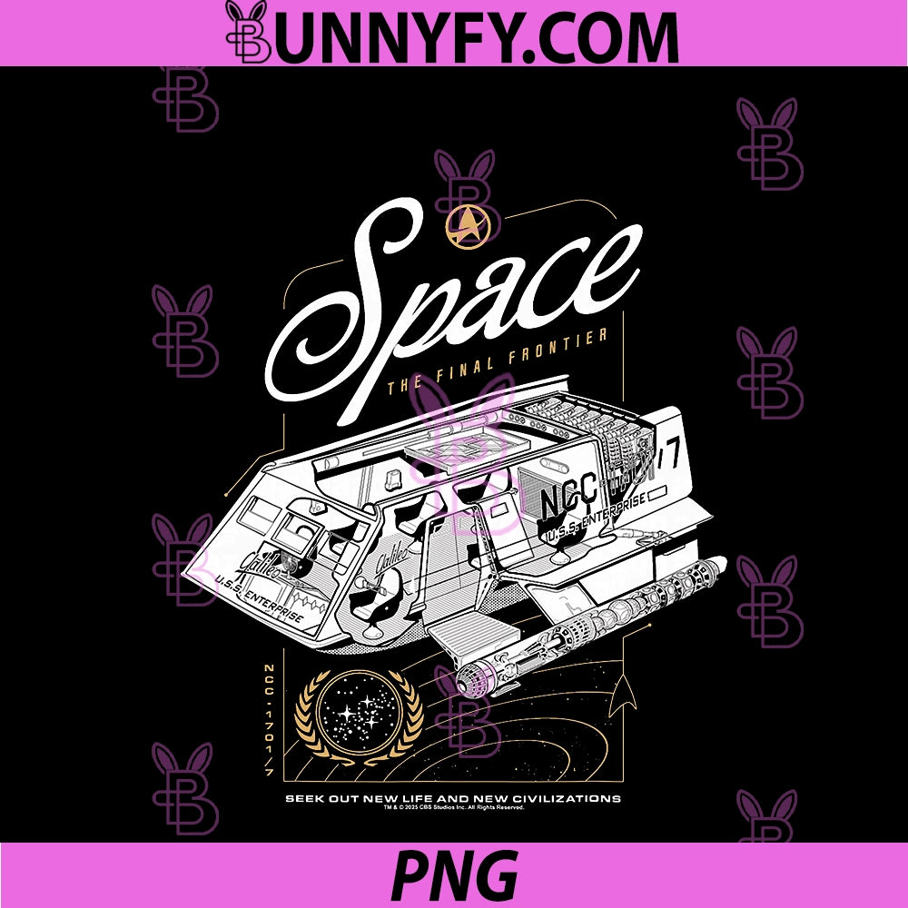 Star Trek The Original Series Space PNG, The Final Frontier PNG