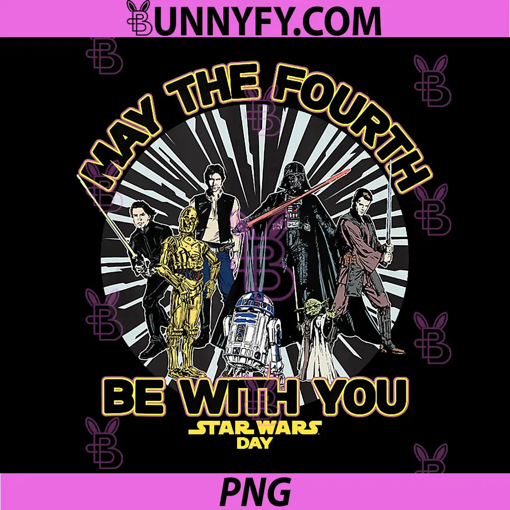 Star Wars PNG, Classic May The Fourth Be With You Characters PNG