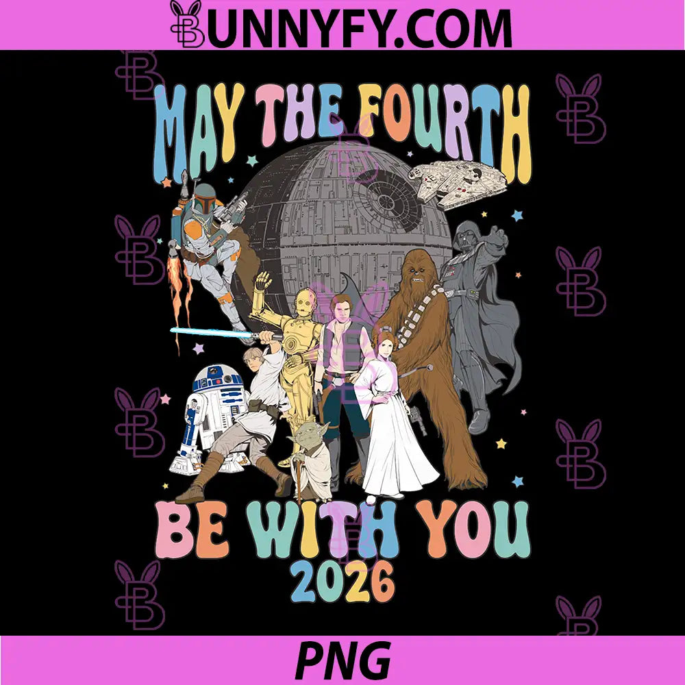 Star Wars May The 4th PNG, May The Fourth Be With You 2026 PNG