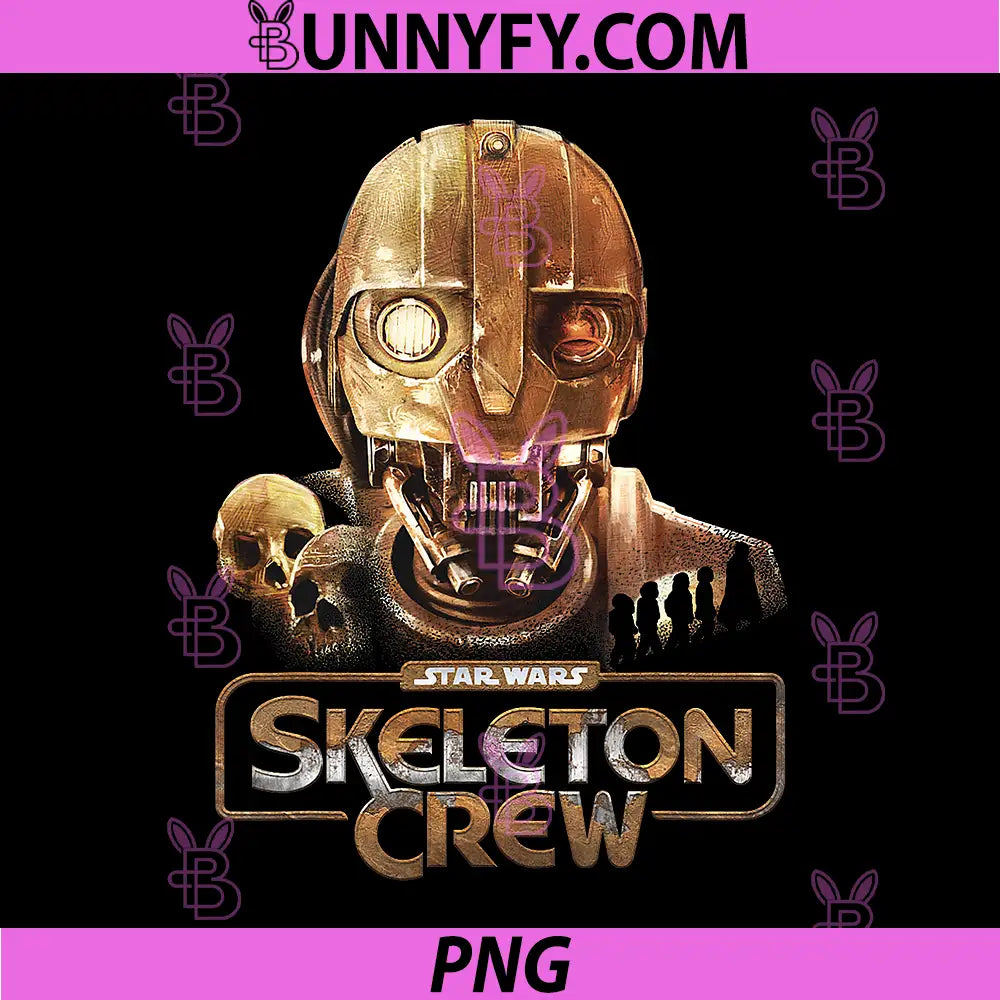 Star Wars Skeleton Crew PNG, SM-33 Droid Big Head Portrait PNG