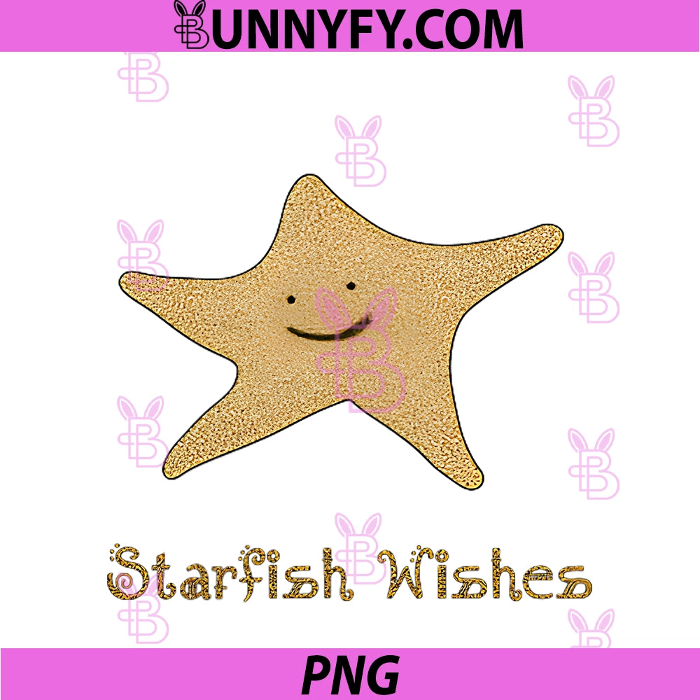 Starfish PNG, Wishes Original Art PNG