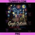 Starry Night USA Gogh Outside PNG, Americas 250th 1776-2026 PNG 