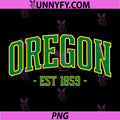 State of Oregon Est 1859 PNG, Pride Classic Oregon Green PNG