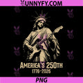 Statue of Liberty Playing Guitar PNG, 4th July 250th Anniversary PNG