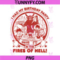 Steven Rhodes PNG, I Had My Birthday Party in The Fires PNG