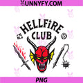 Stranger Things Hellfire Club PNG, Officially Licensed PNG