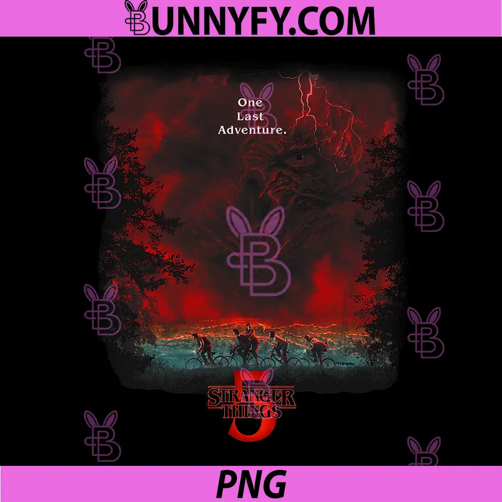 Stranger Things PNG, Key Art Officially Licensed PNG